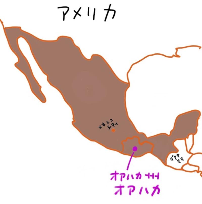 メキシコ　チョコはドリンク