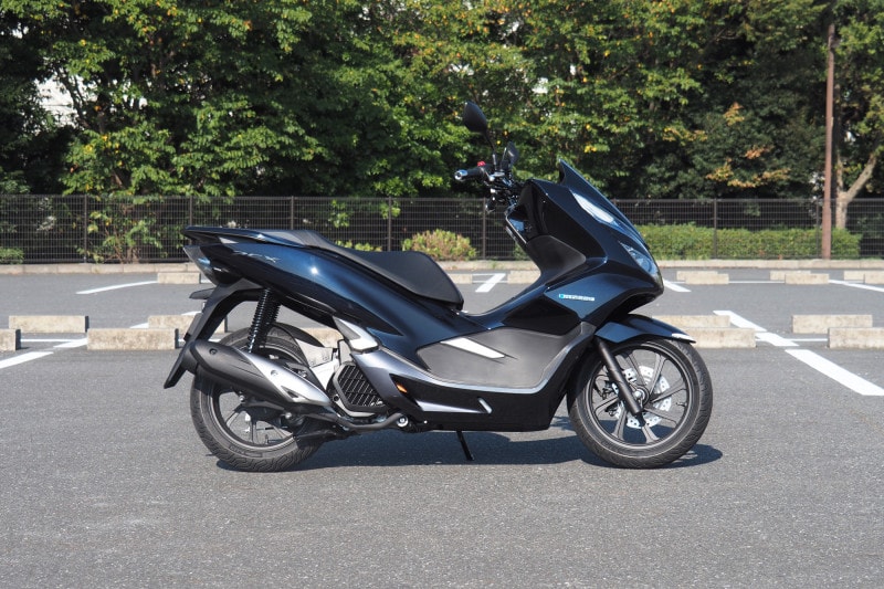 PCXハイブリッドサイドビュー