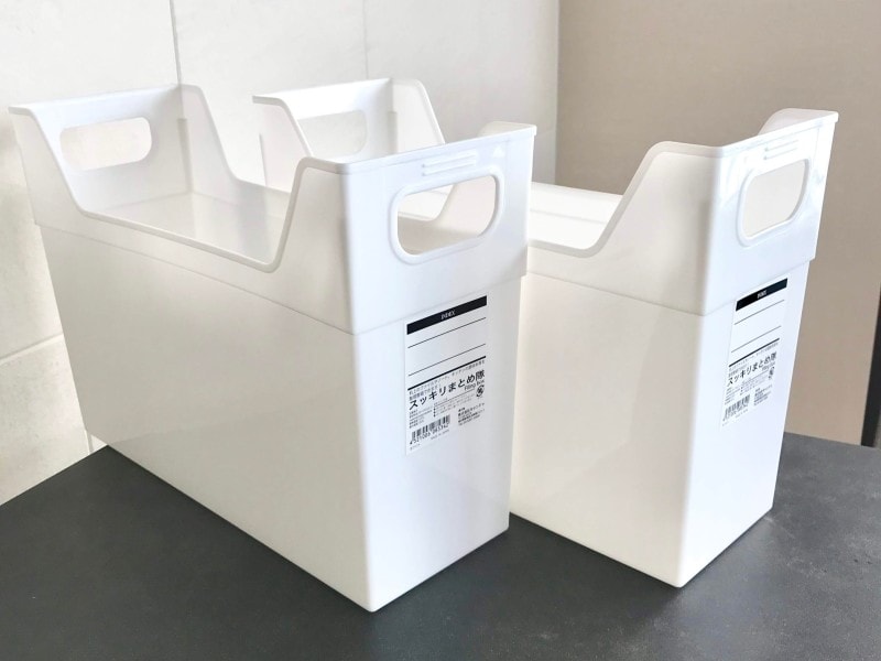 キャンドゥのおすすめ収納グッズ:いろいろ使えるファイルボックス「スッキリまとめ隊」