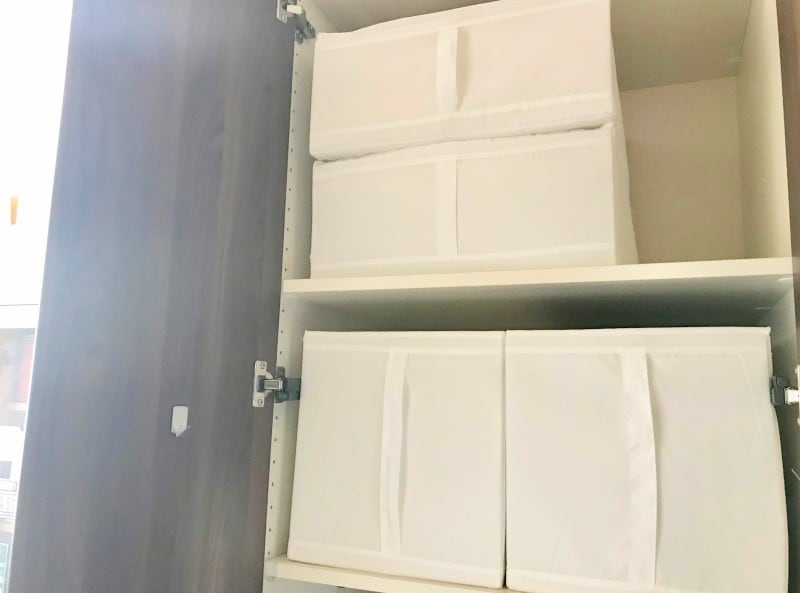 SKUBB収納ケースは布団収納にピッタリ！