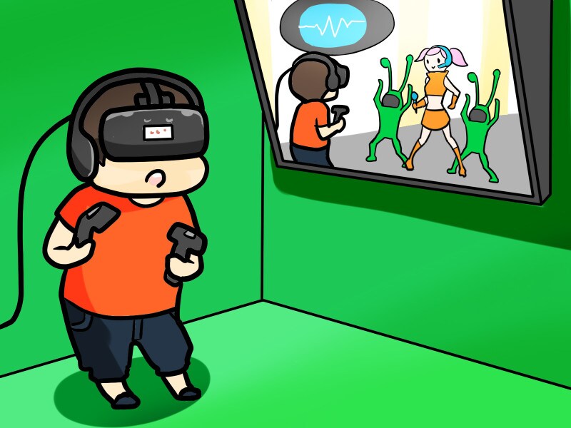 スペースチャンネル5の図