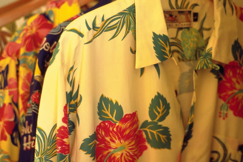 ハワイでは、アロハシャツは正装です。