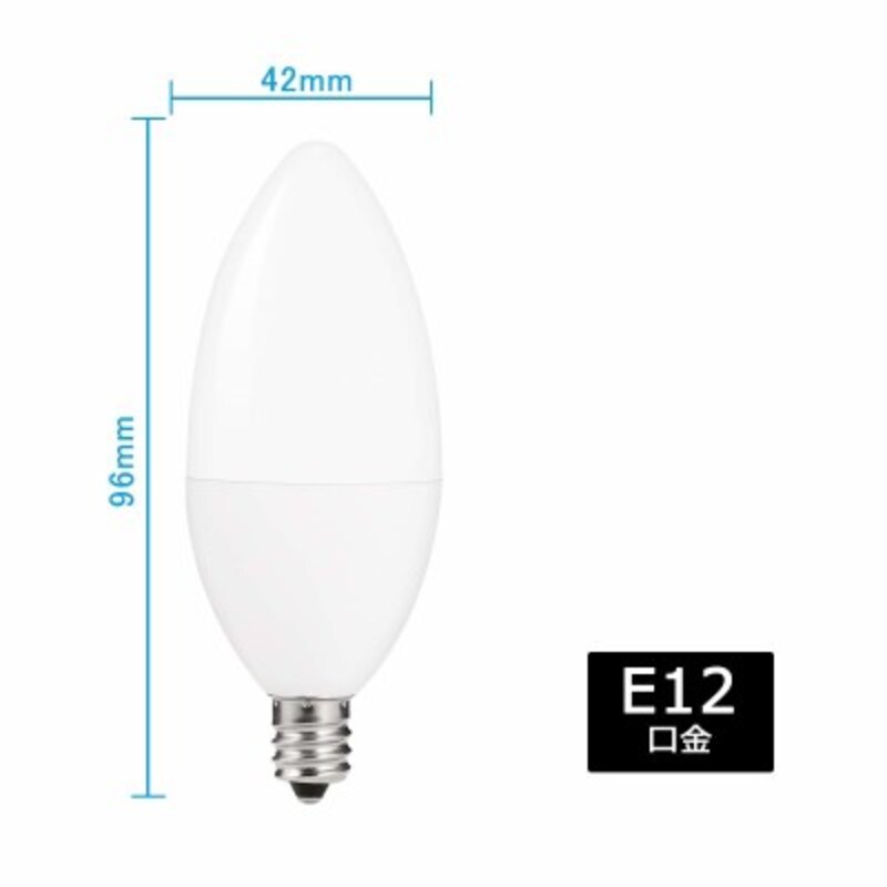 LOHAS シャンデリア電球 E12 口金