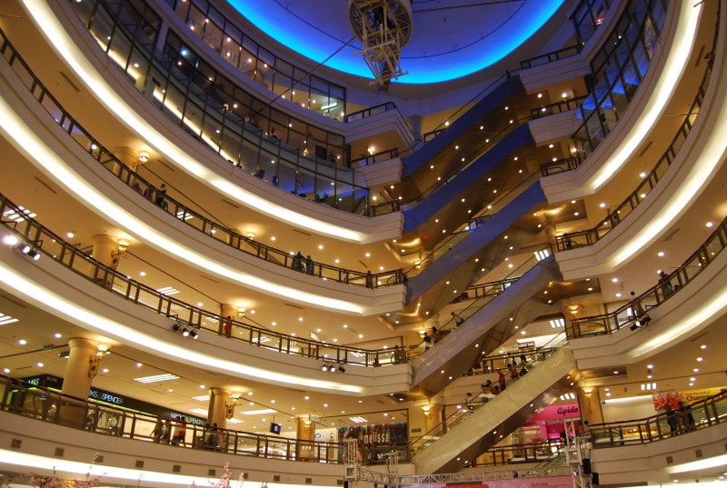 マレーシア,ショッピングモール