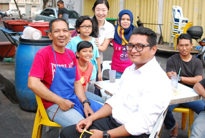 マレーシアの屋台