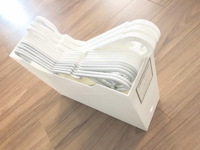 ハンガーがそろっていると絡まりにくいです