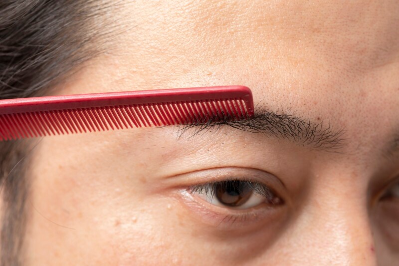 眉毛,整え方,男,初めて,道具