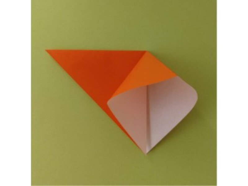 かぼちゃの折り紙の簡単な折り方｜ハロウィン折り紙