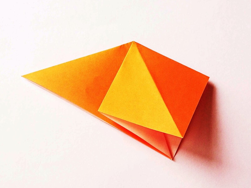 かぼちゃの折り紙の簡単な折り方|ハロウィン折り紙