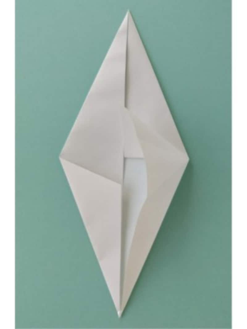 ハロウィン折り紙｜おばけの折り紙 折り方4