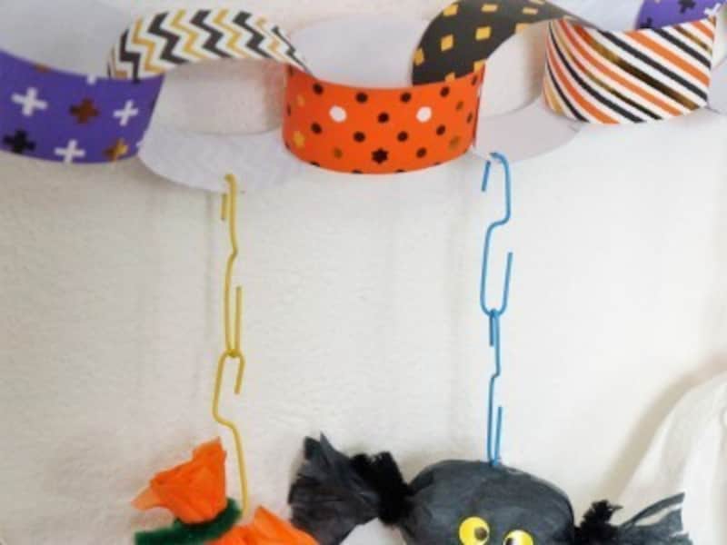 折り紙ハロウィンガーランドを手作り 簡単&かわいい！
