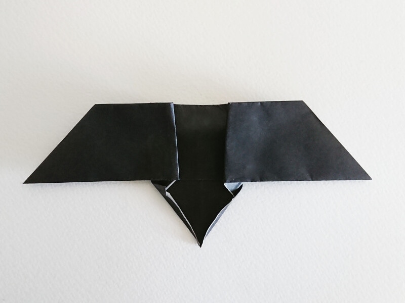 コウモリの折り紙 ハロウィンにも