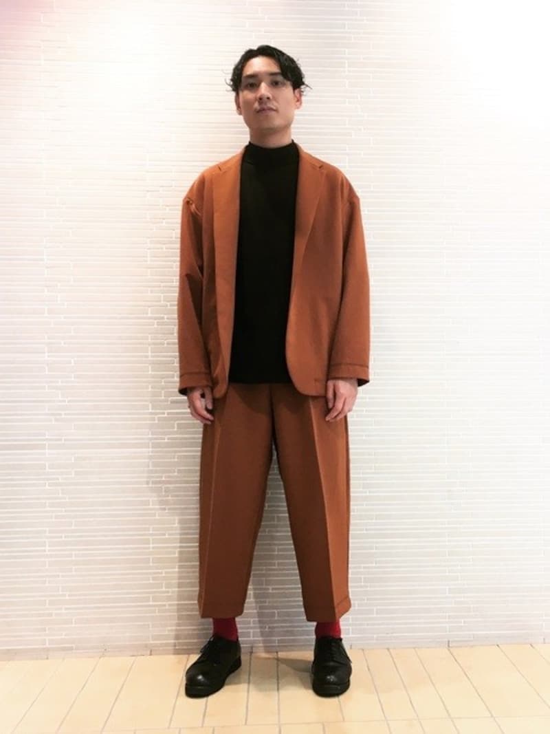 セットアップのコーデ例