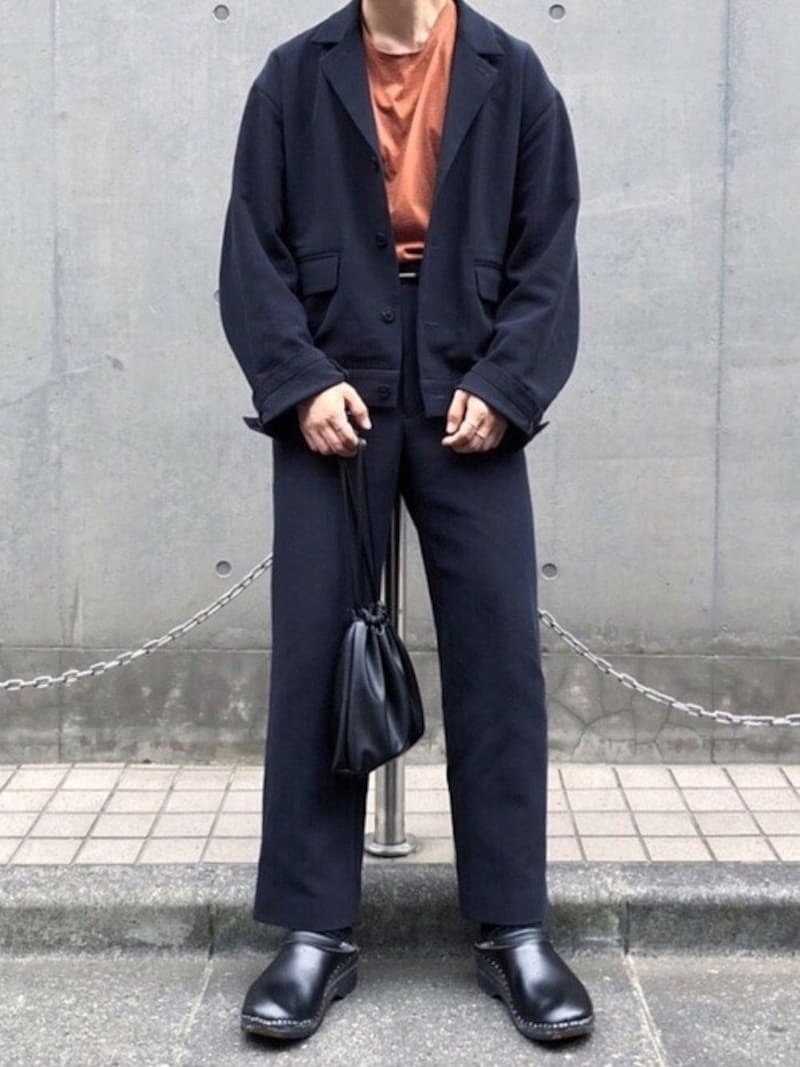 セットアップのコーデ例