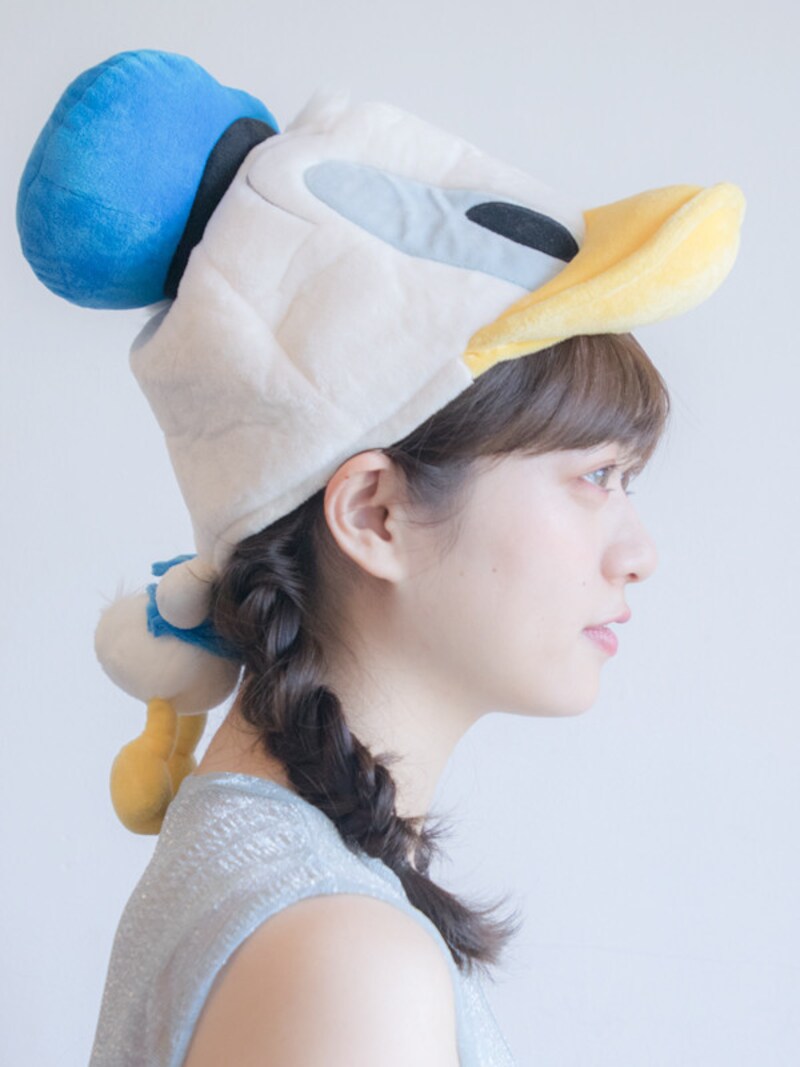 フィッシュボーン×ファンキャップ　ディズニー髪型