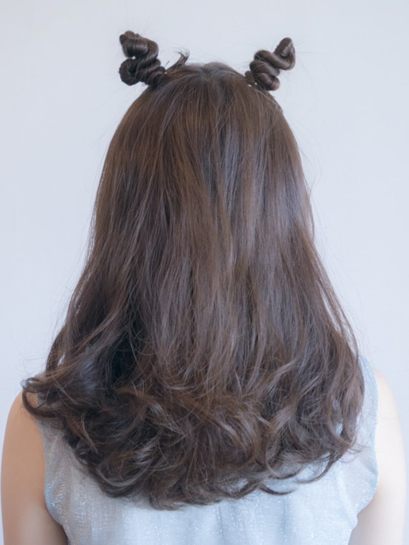 新たにアクセサリーを買わなくても、アメピンだけでできるのが嬉しい