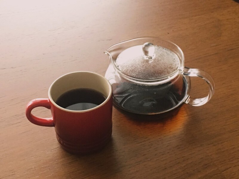 マグカップで紅茶を飲むときも。