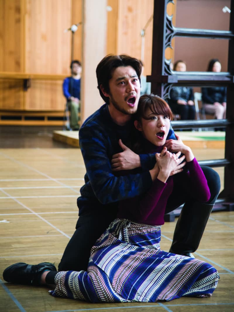 『ノートルダムの鐘』リハーサルより。撮影・阿部章仁