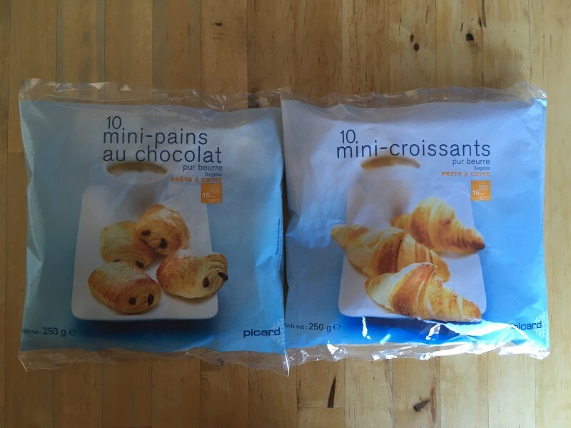 Picard,フランス,味,ピカール,クロワッサン,パンオショコラ,