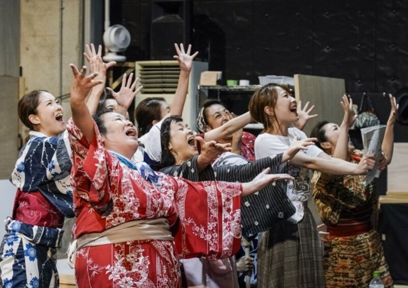 『生きる』リハーサルより。写真提供:ホリプロ