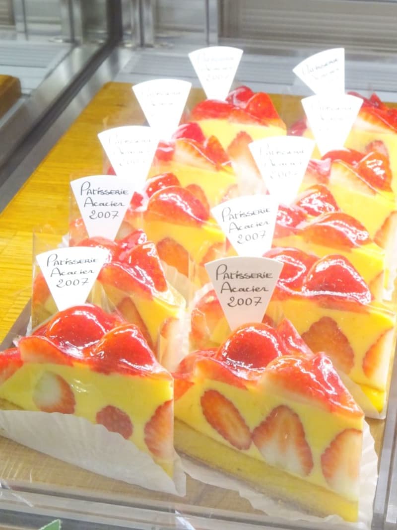 「アカシエ 北浦和本店」の「タルト・フレーズ・トチオトメ」（税別650円）