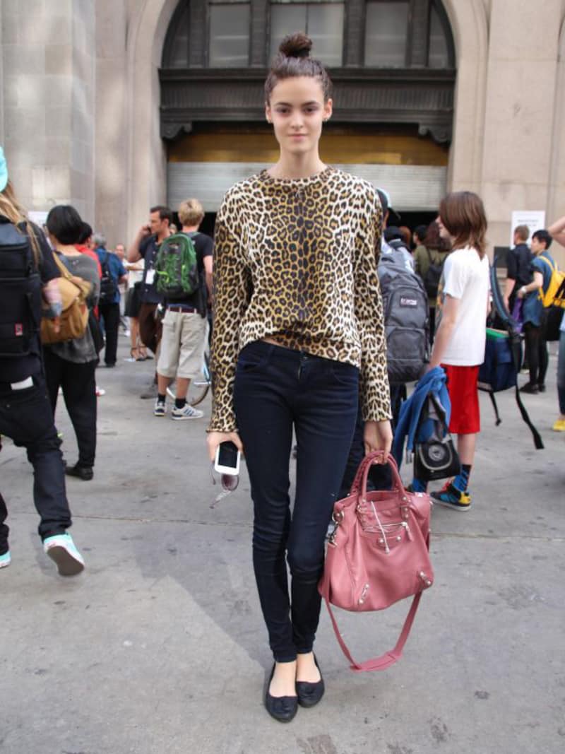 レオパード柄(ヒョウ型)トップス