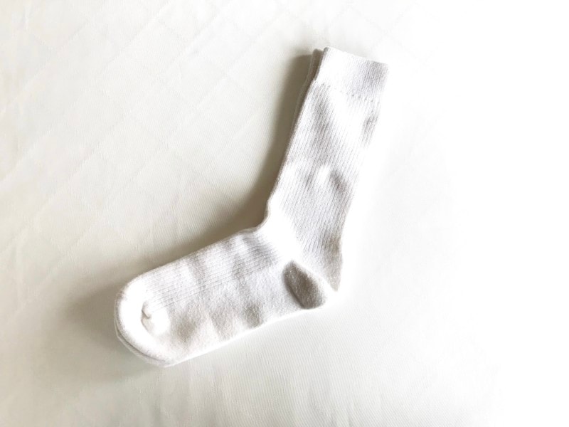 基本タイプのソックスのたたみ方