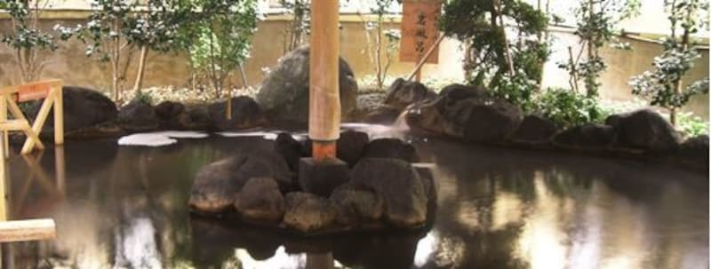 市原天然温泉 江戸遊 露天風呂