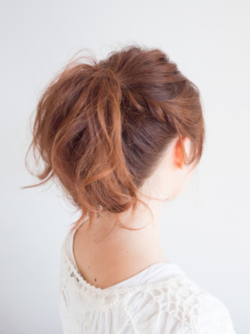 崩れにくいのでジムや運動会などアクティブシーンにおすすめ