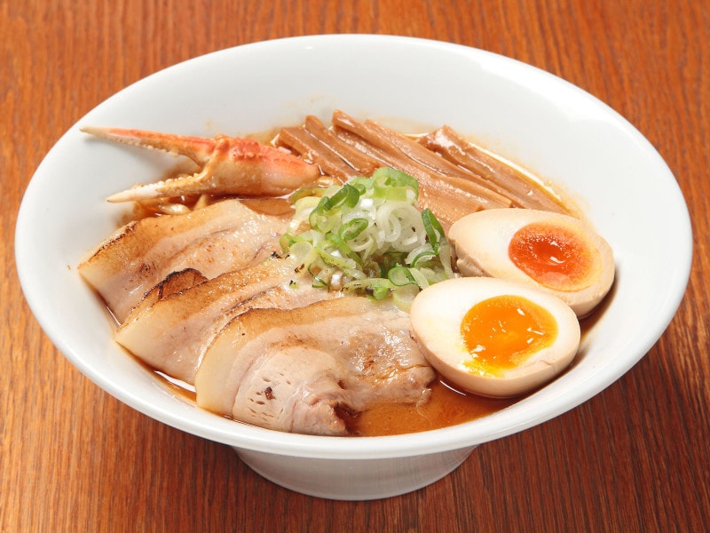 東京ラーメンショー2018　第1幕-5 福井県：RAMEN　Ｗ　創業180年永平寺御用達味噌　紅ズワイガニ濃厚味噌らーめん