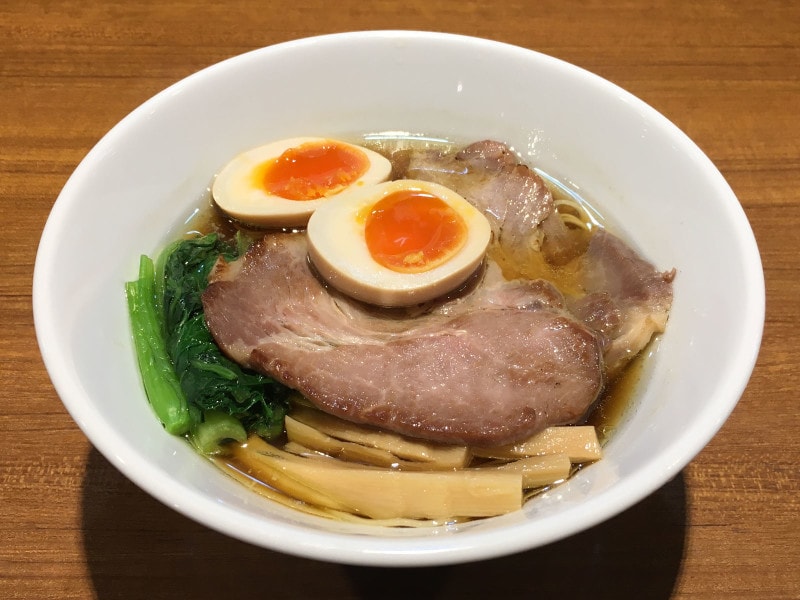 東京ラーメンショー2018　第1幕-9 埼玉県：寿製麺よしかわ　川越醤油ら～めん　イベリコ豚の焼豚添え