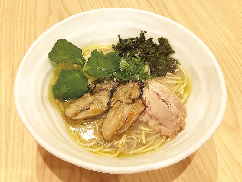 東京ラーメンショー2018　第1幕-12 静岡県：麺や厨　生搾り贅沢牡蠣塩らぁ麺