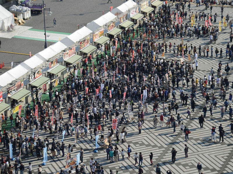 東京ラーメンショー会場の様子（画像は2017年）