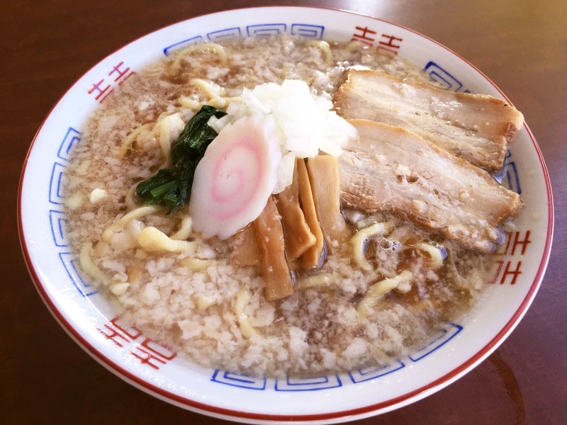 東京ラーメンショー2018　第2幕ｰ8　新潟県：新潟拉麺協同組合　薫り溢れる燕背脂煮干し中華そば