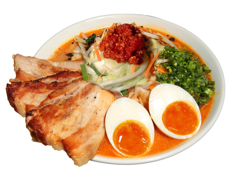 東京ラーメンショー2018　第2幕ｰ13【コラボ】：蒙古タンメン中本 × 博多一風堂　頂上ラーメン　爆うま！！