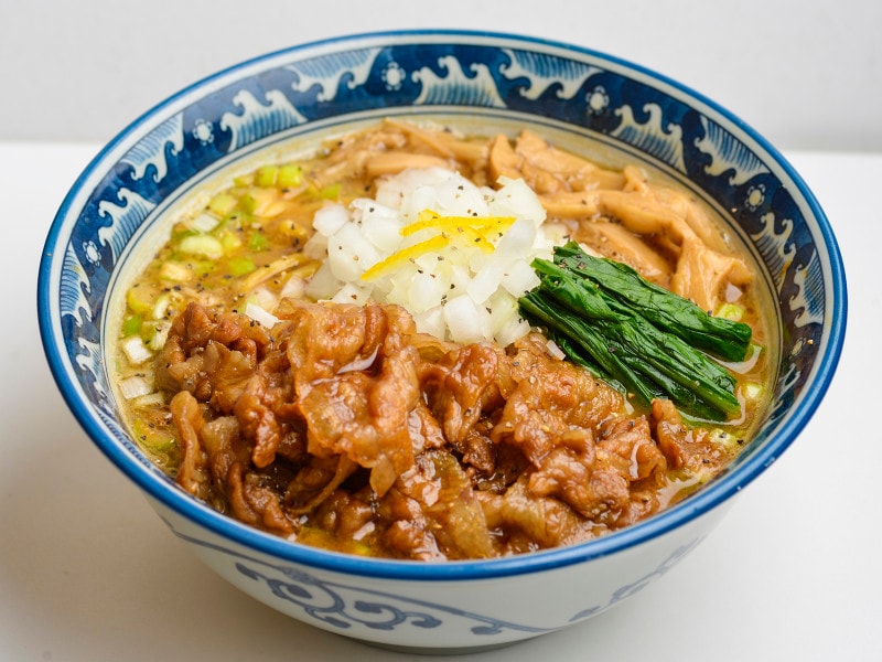 東京ラーメンショー2018　第2幕ｰ14　長野県：麺匠文蔵×七代目助屋　信州・安養寺ら～めん　信州食材プレミアム