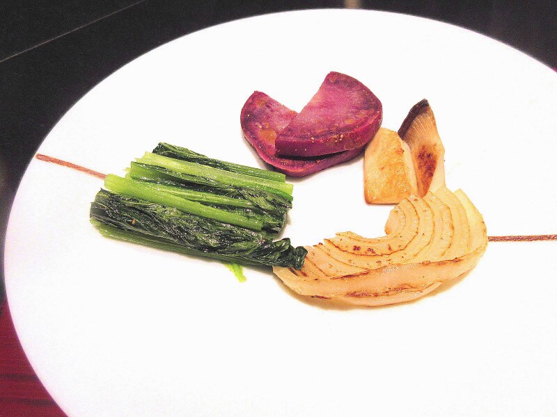 ハイアット リージェンシー 東京 鉄板焼グリル シェフのおすすめ 焼野菜