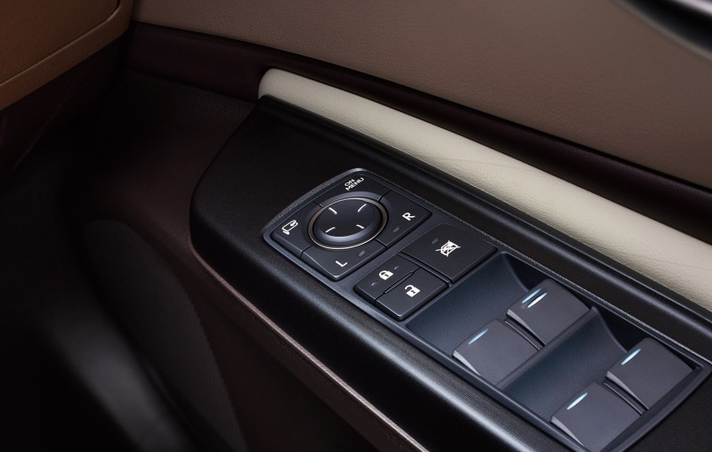 レクサスES300h デジタルアウターミラー ミラースイッチ(運転席ドア)