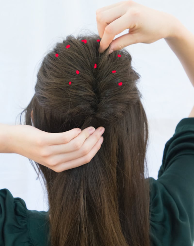 少しずつ引っ張ると上手にできる