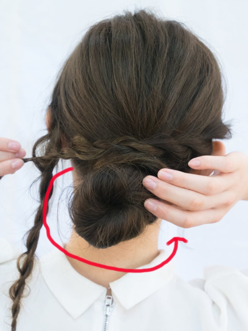 たるまないように気をつけて巻きつけましょう