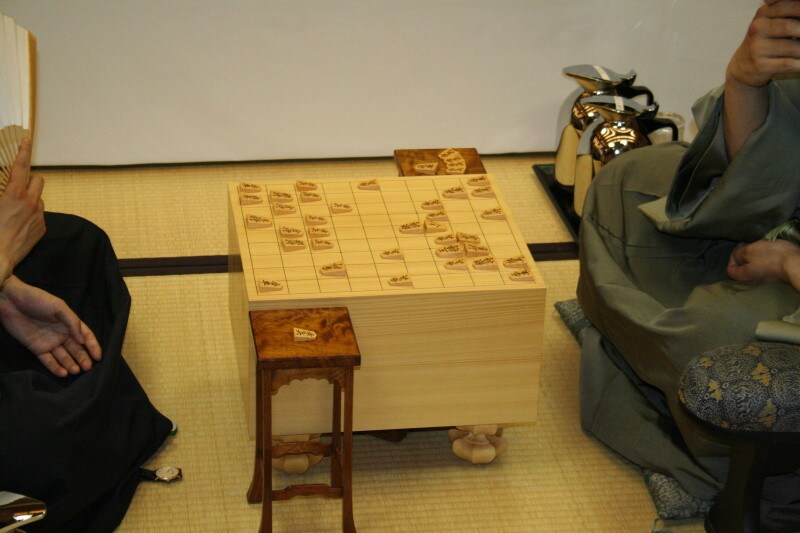 対局中の棋具