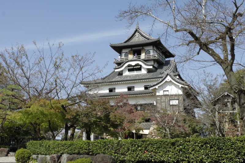 日本最古の木造天守を持つ犬山城
