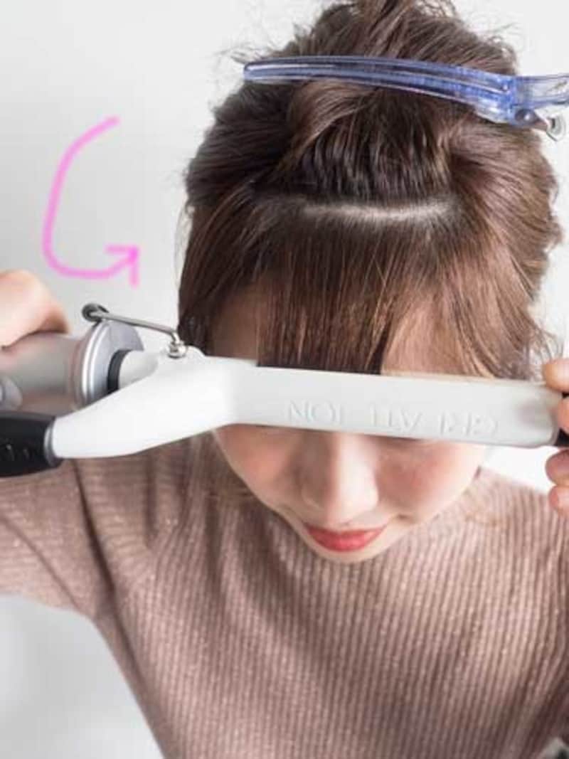 高橋愛ちゃん風ウェーブバング