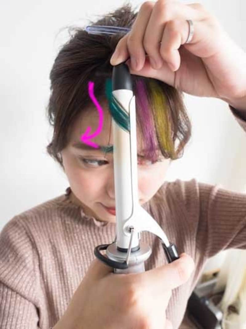 高橋愛ちゃん風ウェーブバング