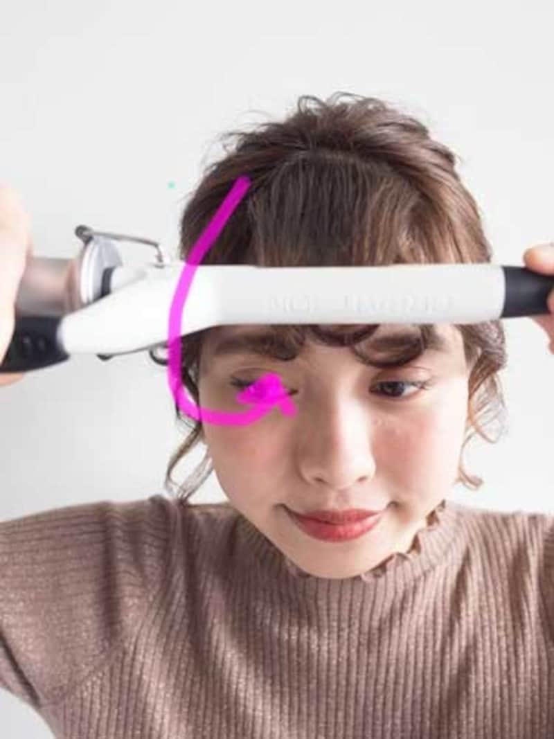 くるくるウェーブバング