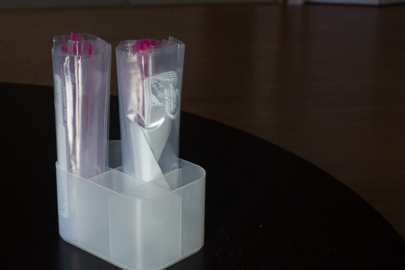 ジップロックの収納方法