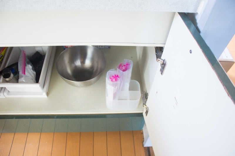 ジップロックの収納方法