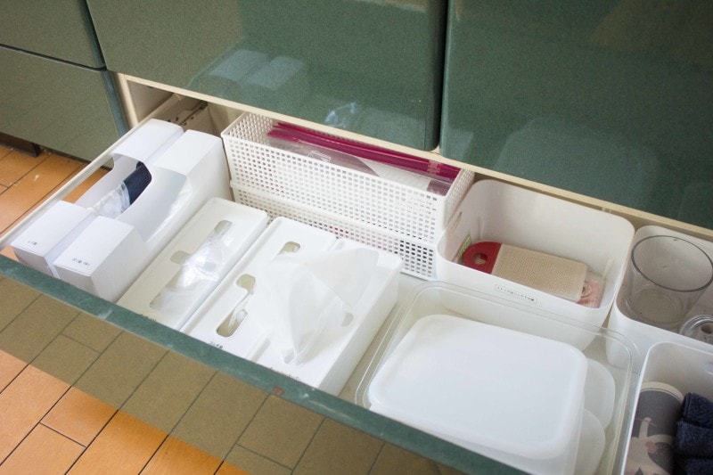 ジップロックの収納方法