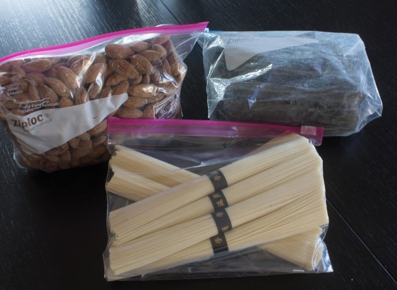 ジップロックの収納方法