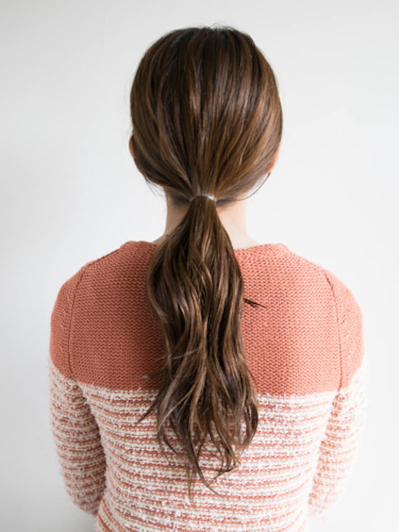 髪色に近いシリコンゴムを使用